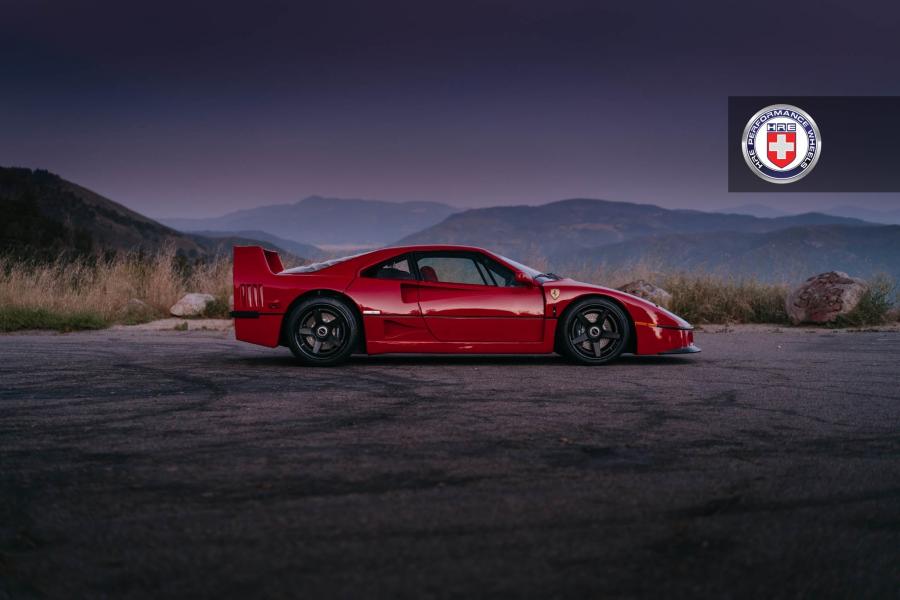  Ferrari F40 on HRE Wheels 2016 года  (фото 6 из 9)
